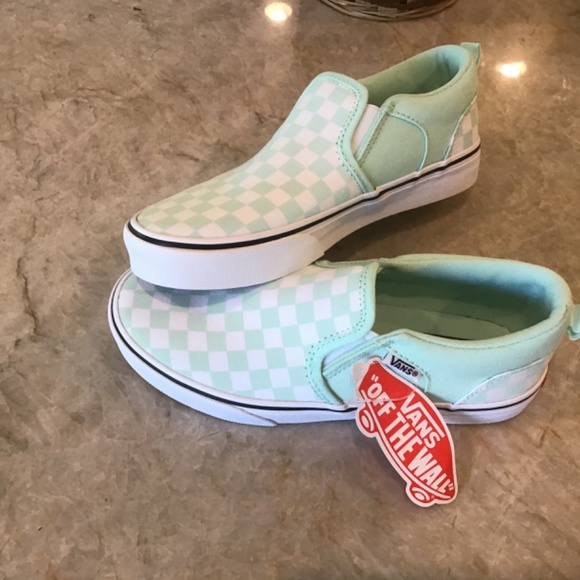 Vans Other - NWT Girls' Vans Asher Slip-On Skate Shoes